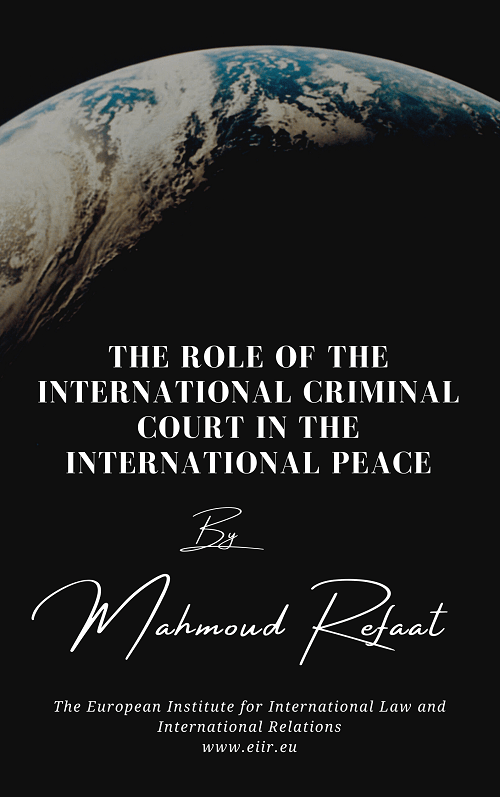 1 Covor The Role of the International Criminal Court in the international peace